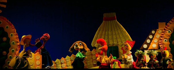 Вистава для дітей "Як Лисичка пташкою була" в Театрі Ляльок